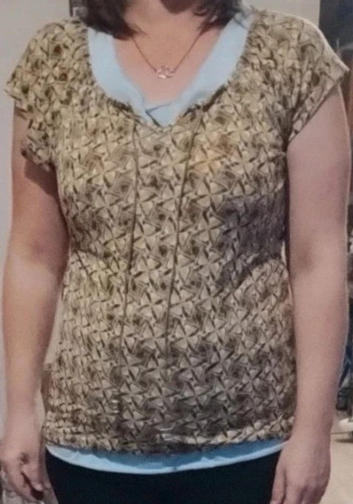 Tunique tee shirt manches courtes - photo numéro 3