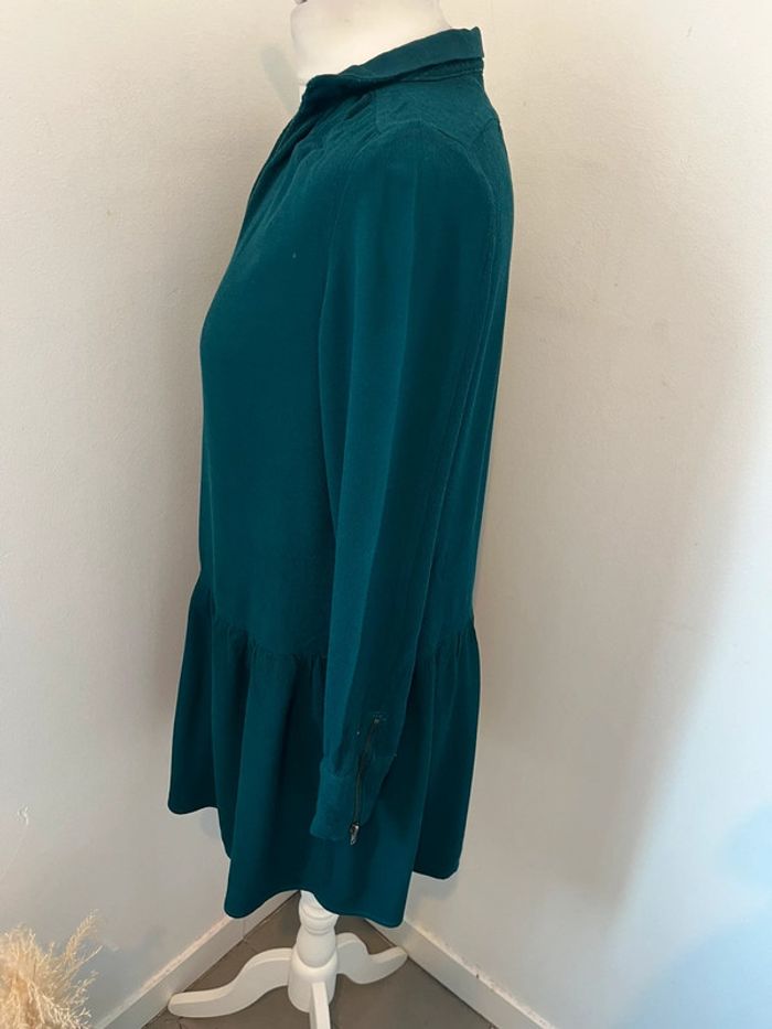 Robe col chemise verte Bash XS - photo numéro 5