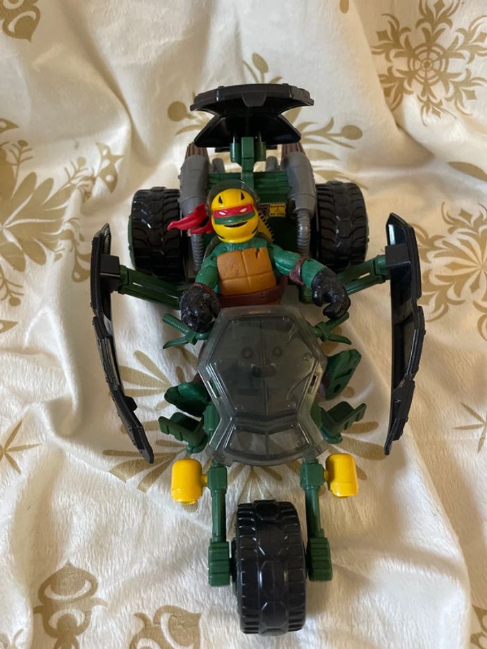 Jouet Moto carapace avec une figurine Tortue ninja - photo numéro 3