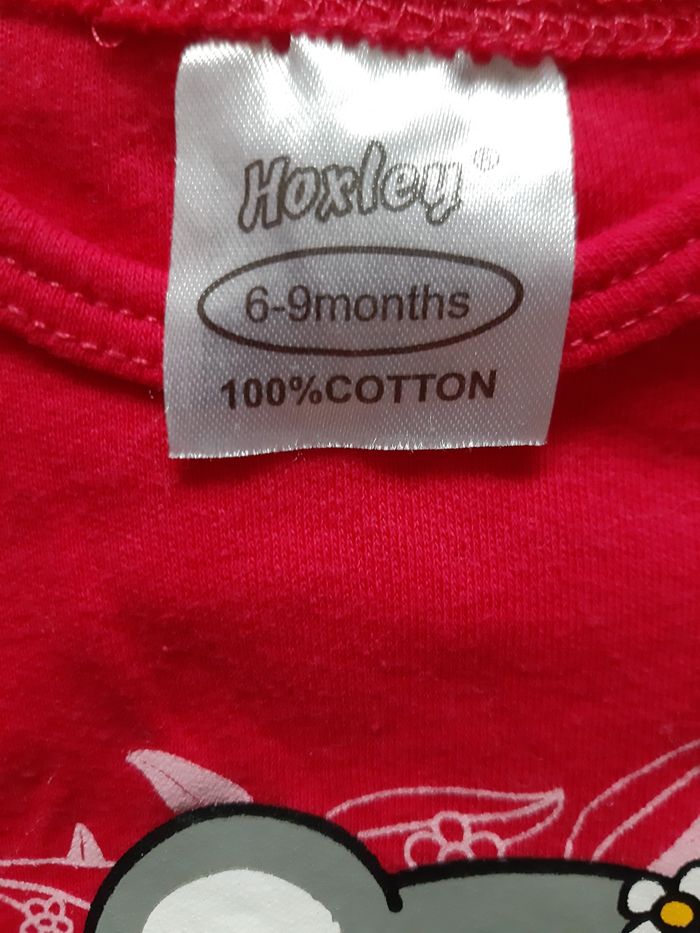 body rouge manches courtes fille - koalas - Hoxley - 9 mois - photo numéro 4