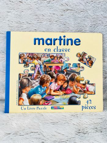 Livre Puzzle Martine en classe