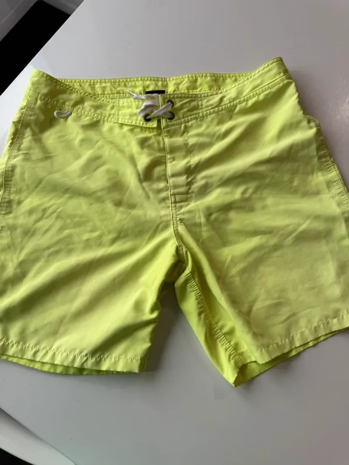 Short bain sundek jaune fluo et bleu - photo numéro 10