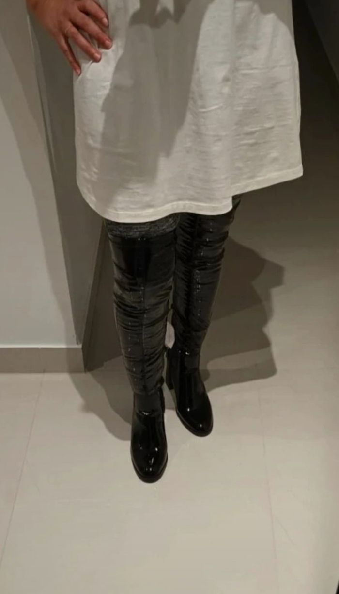 Magnifiques Bottes 38 noires neuve pour femme de la boutique souriante - photo numéro 5