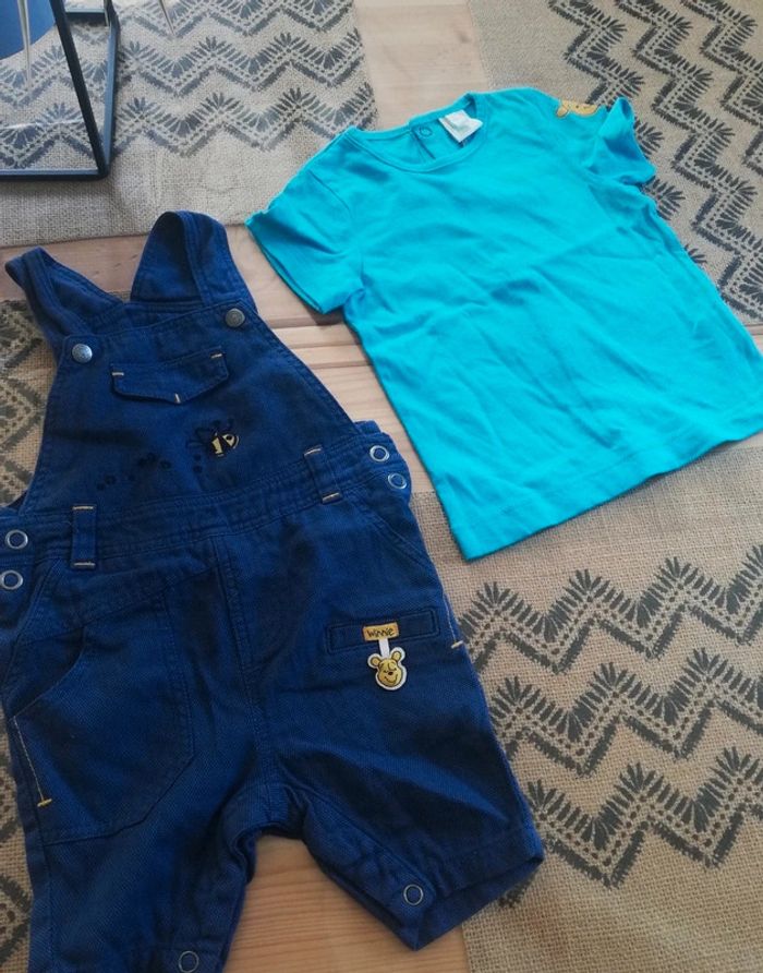 Salopette été t shirt Winnie - photo numéro 2