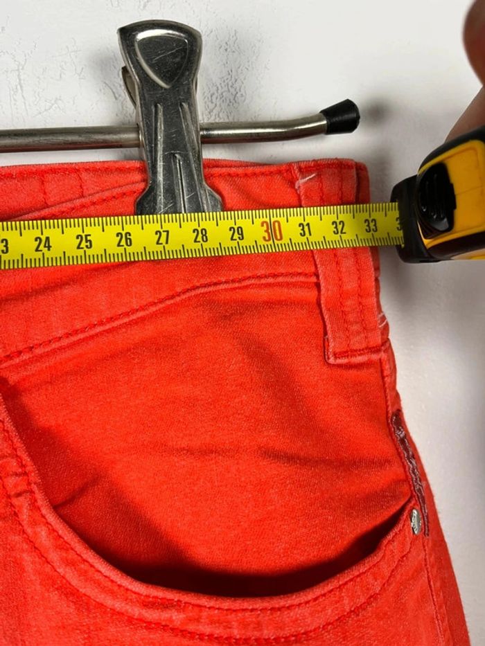 Jean slim orange Armani femme taille 35 (w25) - photo numéro 7