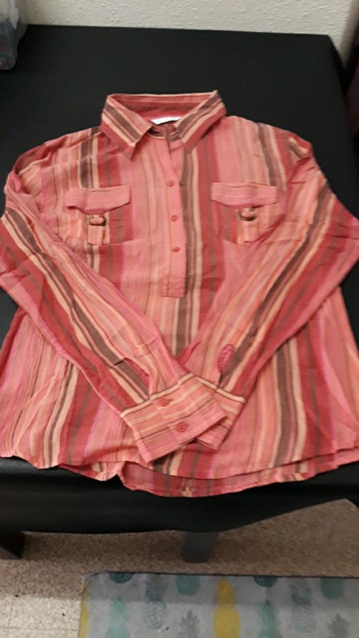 Chemise fine mi-saison femme S