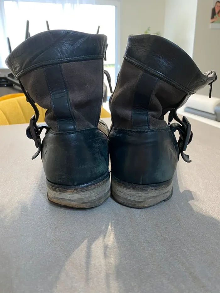 Bottes hommes style rangers - photo numéro 5