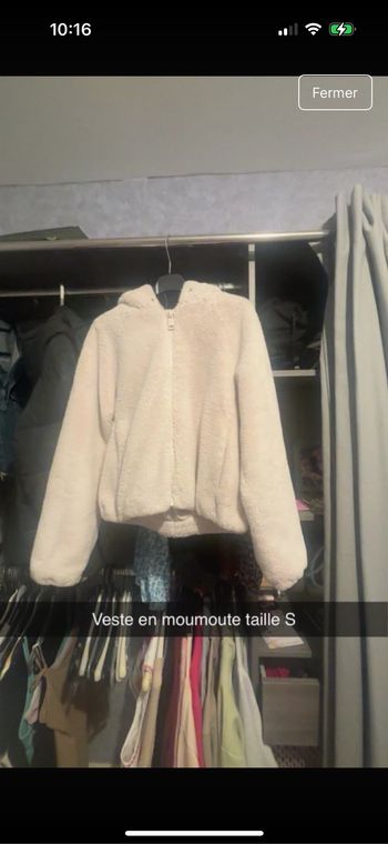 Veste en moumoute