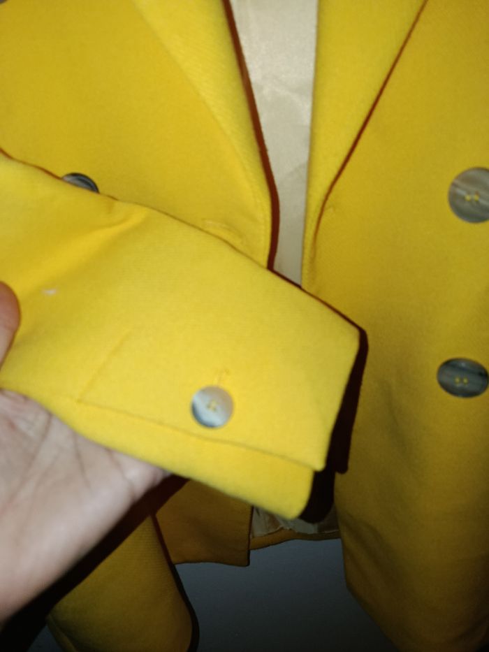 Manteau jaune Mango - photo numéro 2