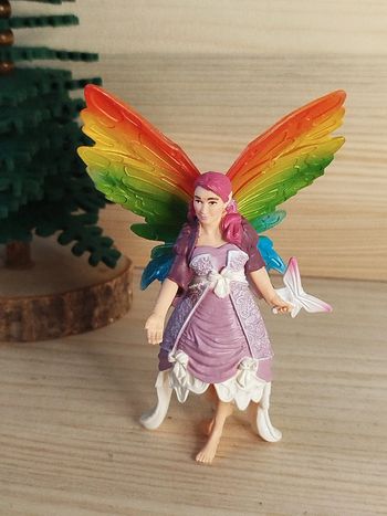 Schleich Personnage elfe Arc-en-ciel Figurine imaginaire
