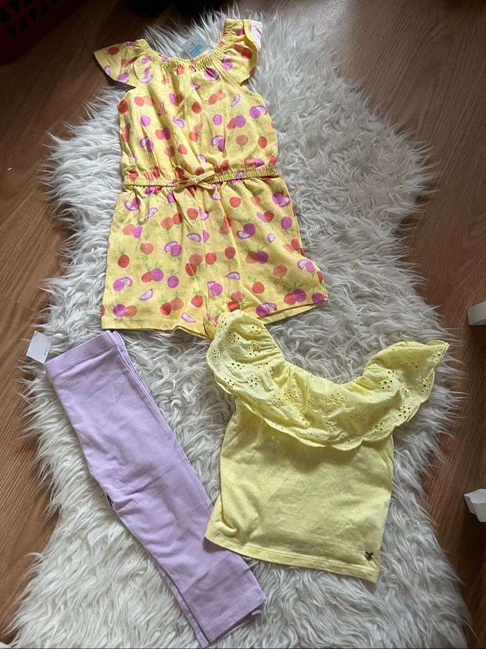 Lot vêtements fille été 4/5 ans Primark Disney Lili Marelle TBE ☀️ - photo numéro 5