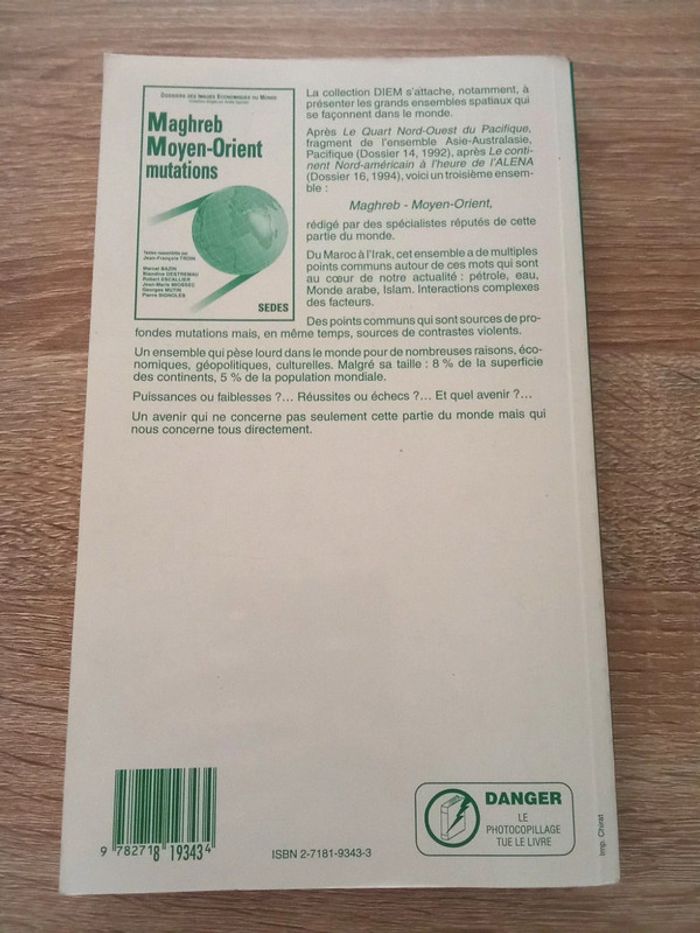 Jean-François Troin 🪅 Maghreb Moyen-Orient mutations - photo numéro 2