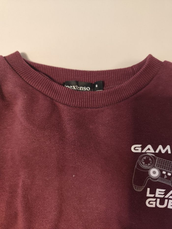 Sweat bordeaux - photo numéro 2
