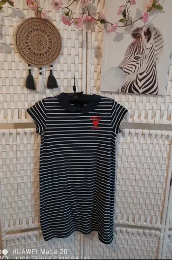 💕Jolie robe marinière col Claudine verbaudet fille 12ans 💕