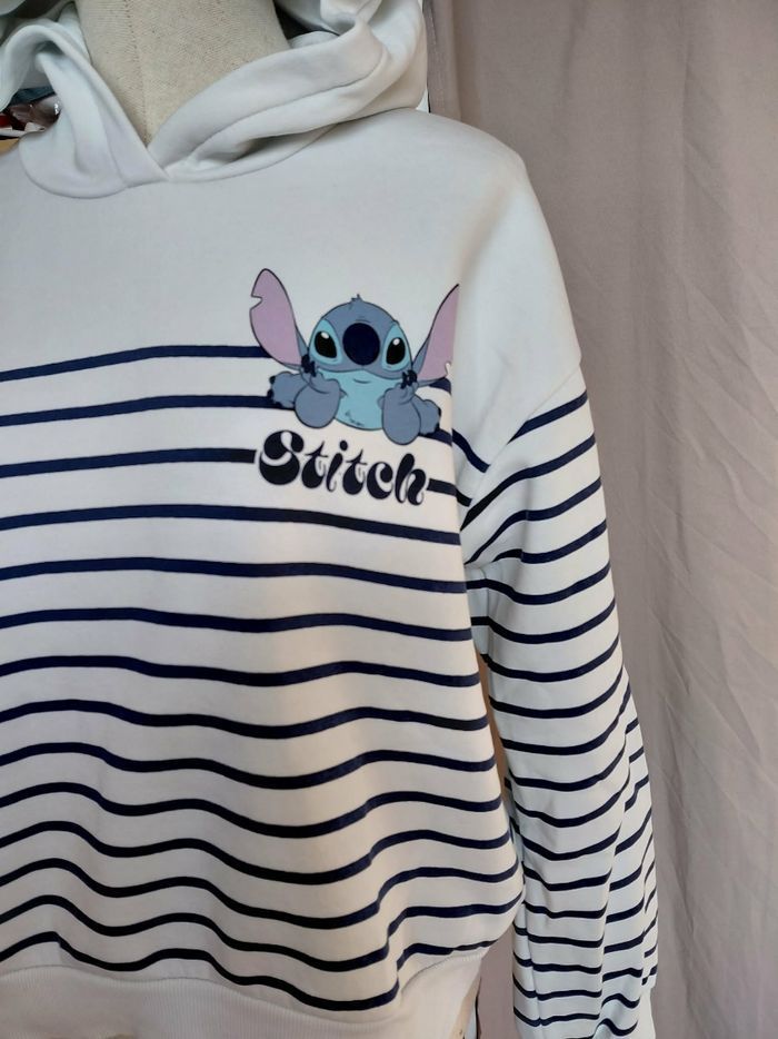 Très joli sweat à capuche femme T L - photo numéro 2