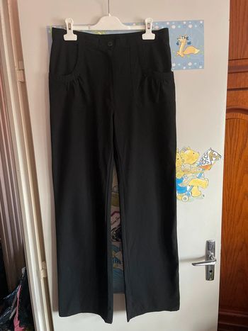 Pantalon noir, taille 40, marque Dim