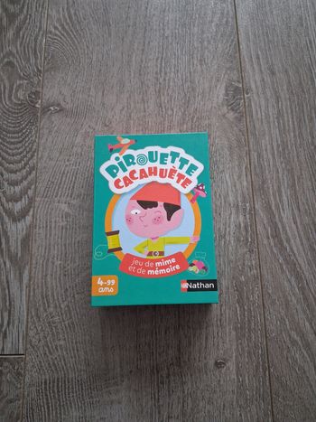 Jeu pirouette cacahuète 