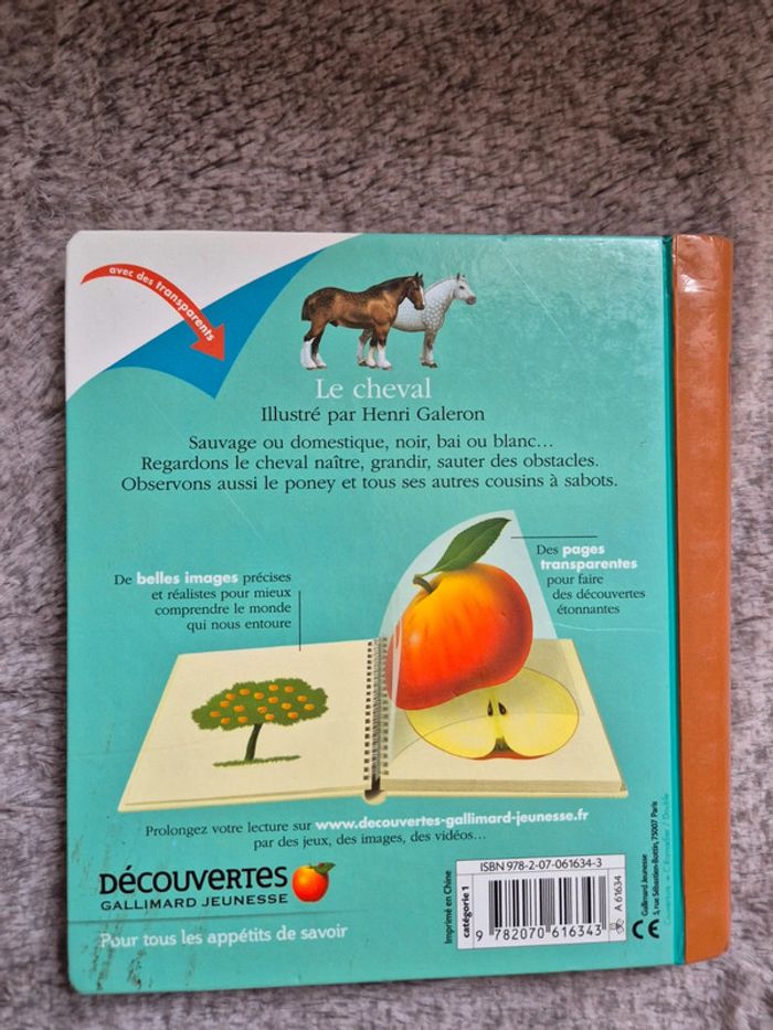 Livre mes premières découvertes Le cheval - photo numéro 3