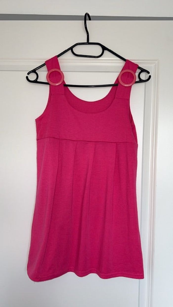 Haut Débardeur rose femme taille unique