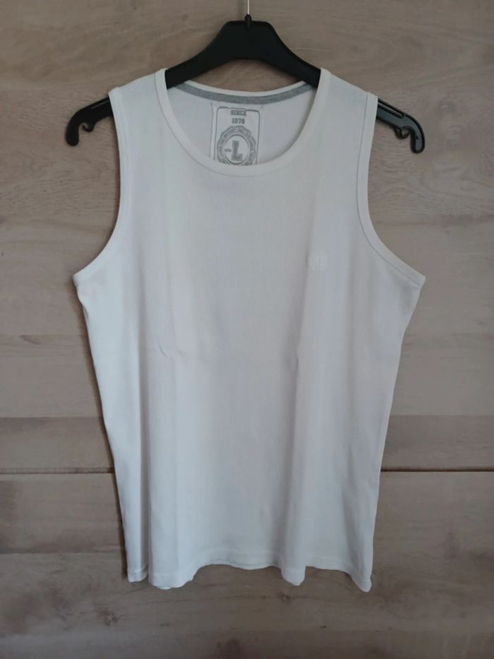Débardeur blanc Homme Taille L OWK - photo numéro 4