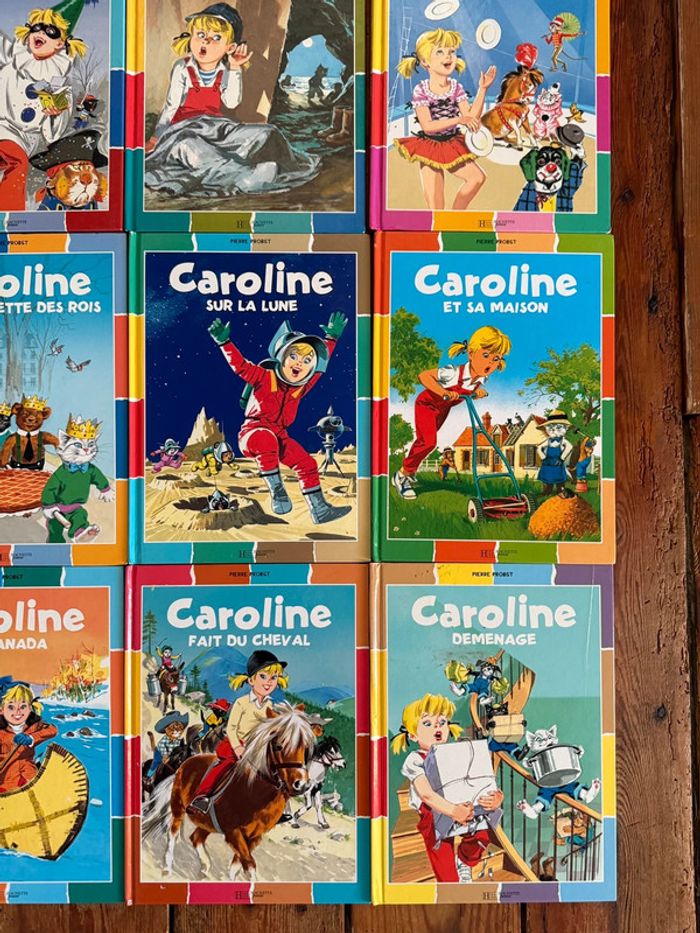 Bon état - Lot de 12 livres bd albums Caroline collection damiers couleurs - photo numéro 2