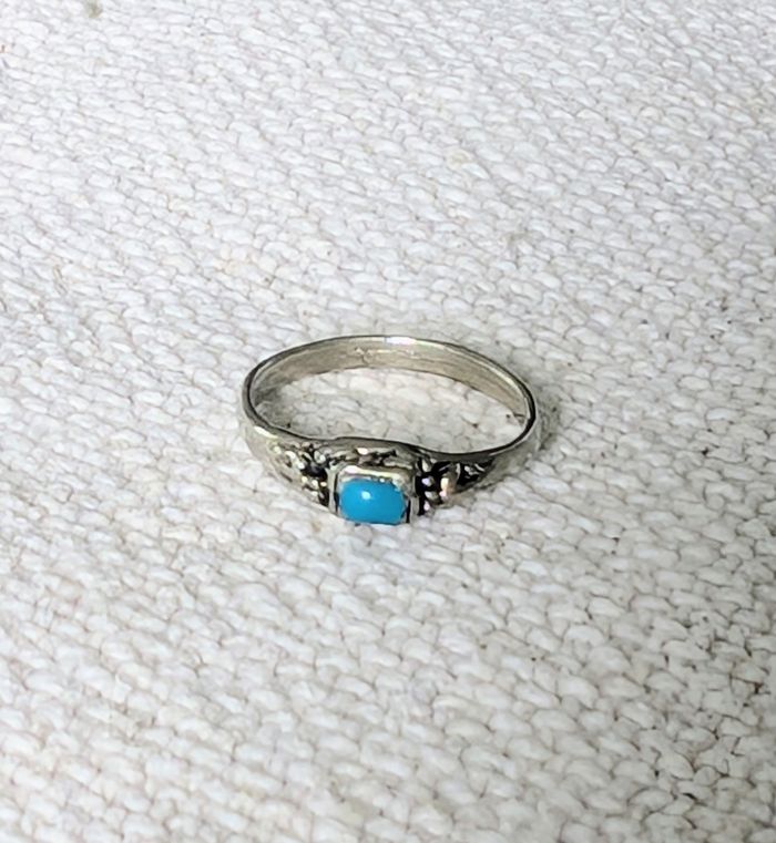 Bague vintage argent - photo numéro 2