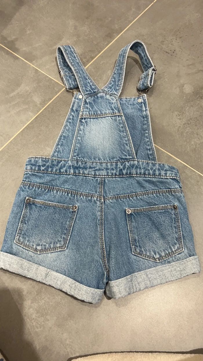 Salopette en jeans fille 4 ans - photo numéro 2