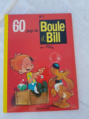 Lot de 8 Bds Boule et Bill