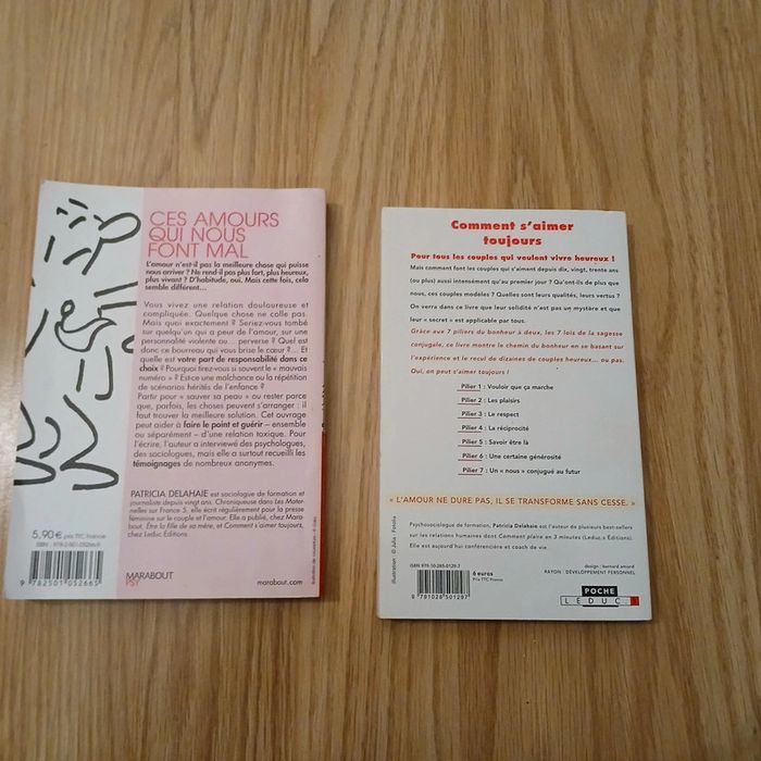 Lot livres sur l'amour, Patricia Delahaie - photo numéro 2