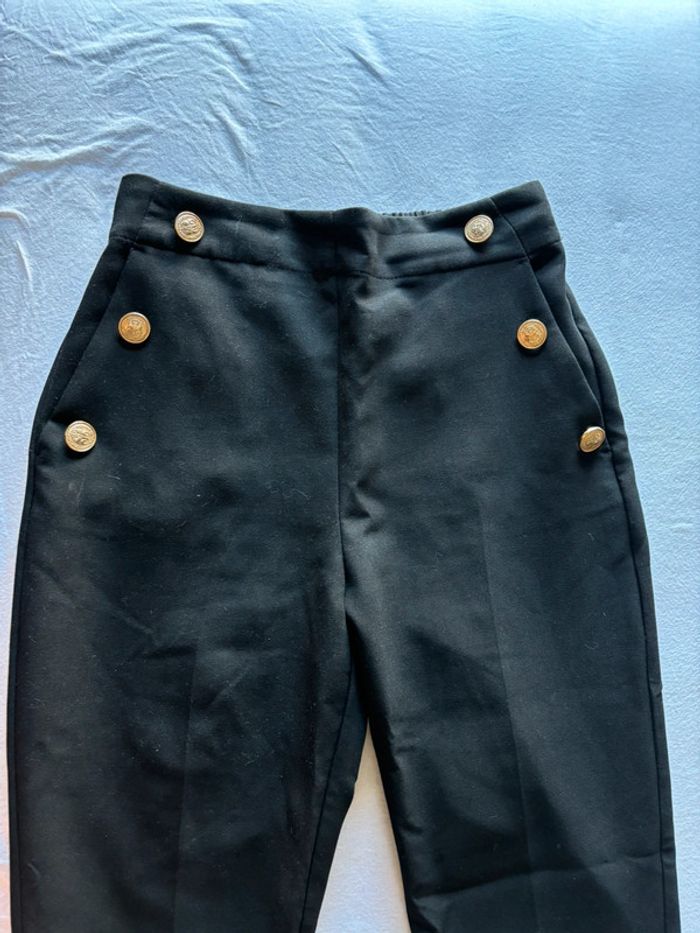Pantalon coupe droite Zara - photo numéro 2