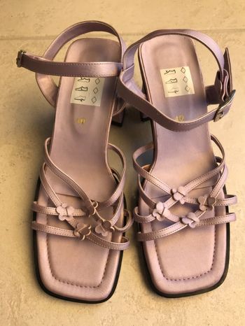 Sandales lila neuves