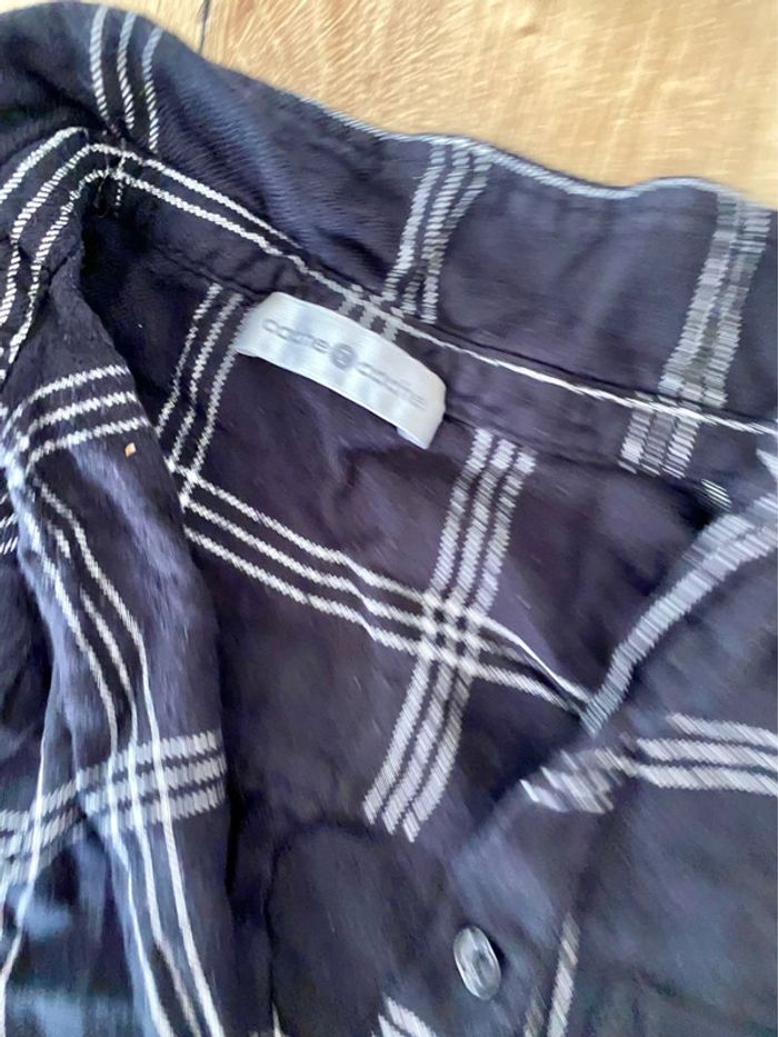 chemise à carreaux taille 40 cache cache - photo numéro 2