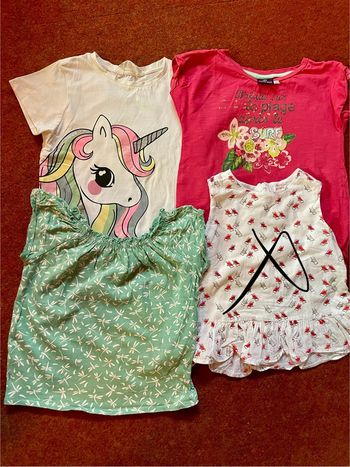 Lot 3 t shirts MC - 5 ans