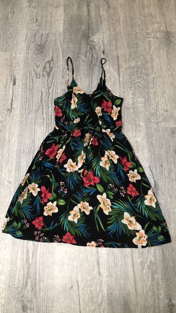 Robe légère motif fleurs