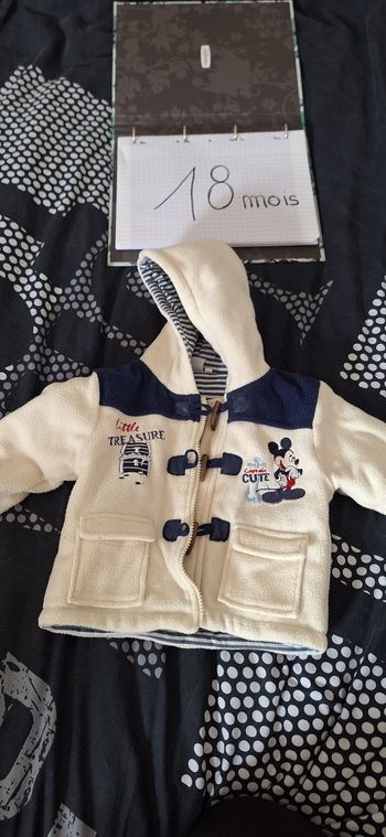 Manteau veste polaire 18 mois