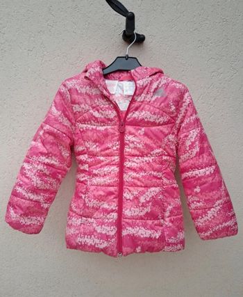 Blouson doudoune adidas rose 5/6ans