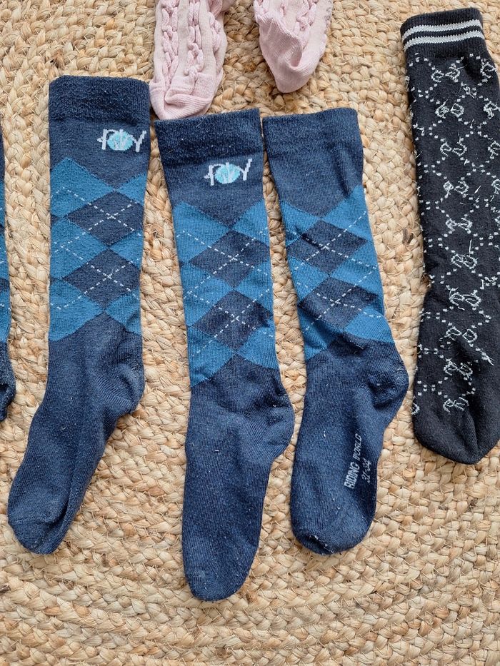 Lot de chaussettes d'équitation 31-34 - photo numéro 3