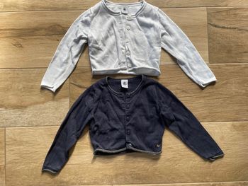 Gilet court petit bateau