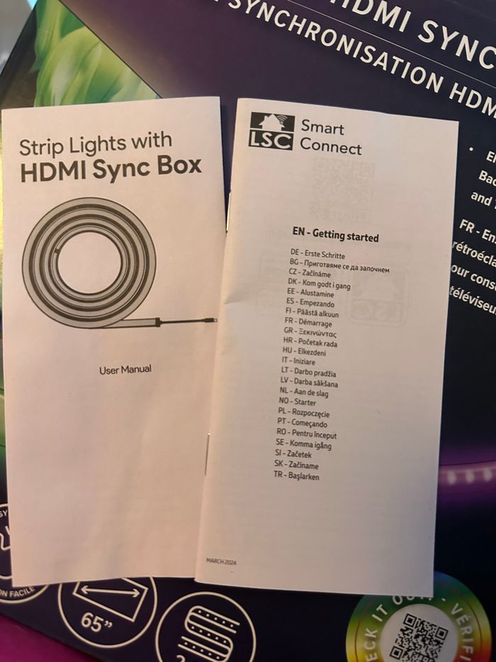 Ruban LED pour télévision, smart HDMI - photo numéro 5
