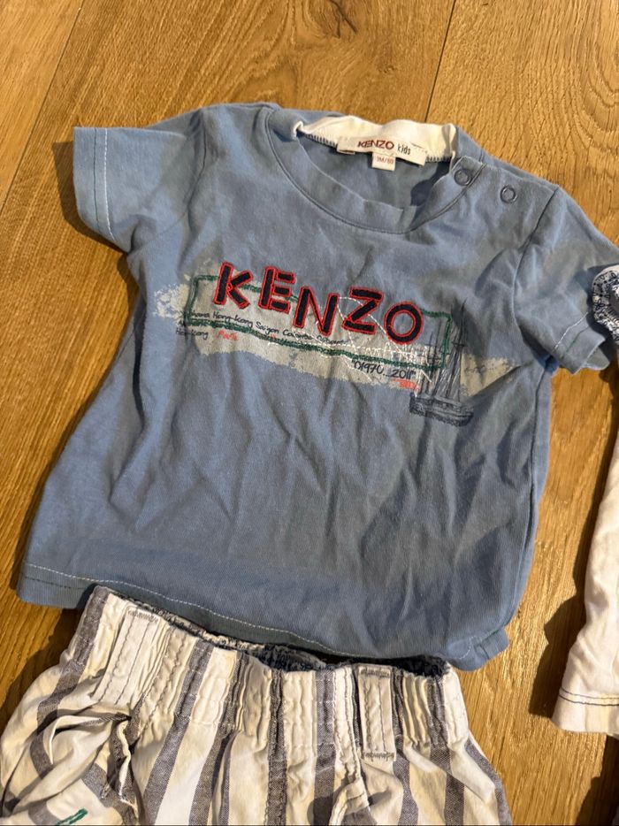 2 ensembles été bébé garçon 3 mois KENZO - photo numéro 4