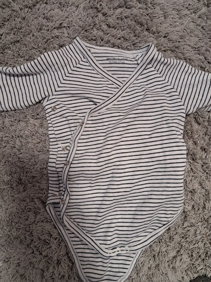 Lot de 6 body manches longs bébé garçon - photo numéro 5