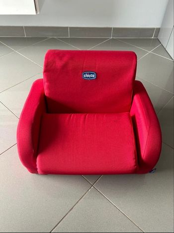 Fauteuil Chicco rouge 