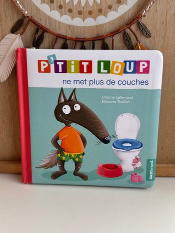 Livre p’tit loup ne met plus de couche 