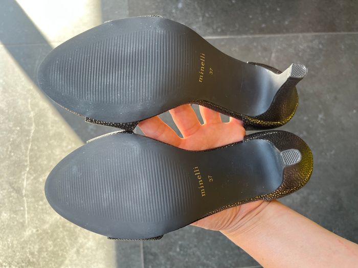 Sandales à talon Minelli - Taille 37 - photo numéro 6
