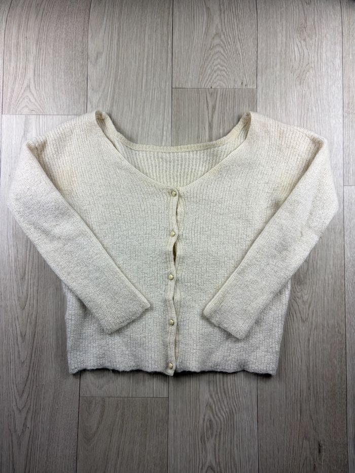 Gilet veste cardigans femme Barry sezane kid mohair apalga taille S