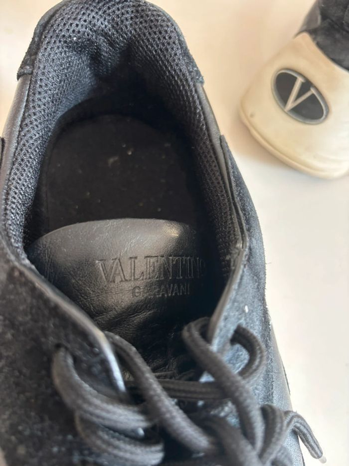 Valentino Garavani Gumboy – Baskets noires cuir de veau taille 45 - photo numéro 7