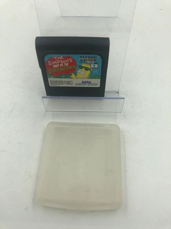 Jeu vidéo The Simpson Bart Vs the Space Mutants sur console Sega Game Gear