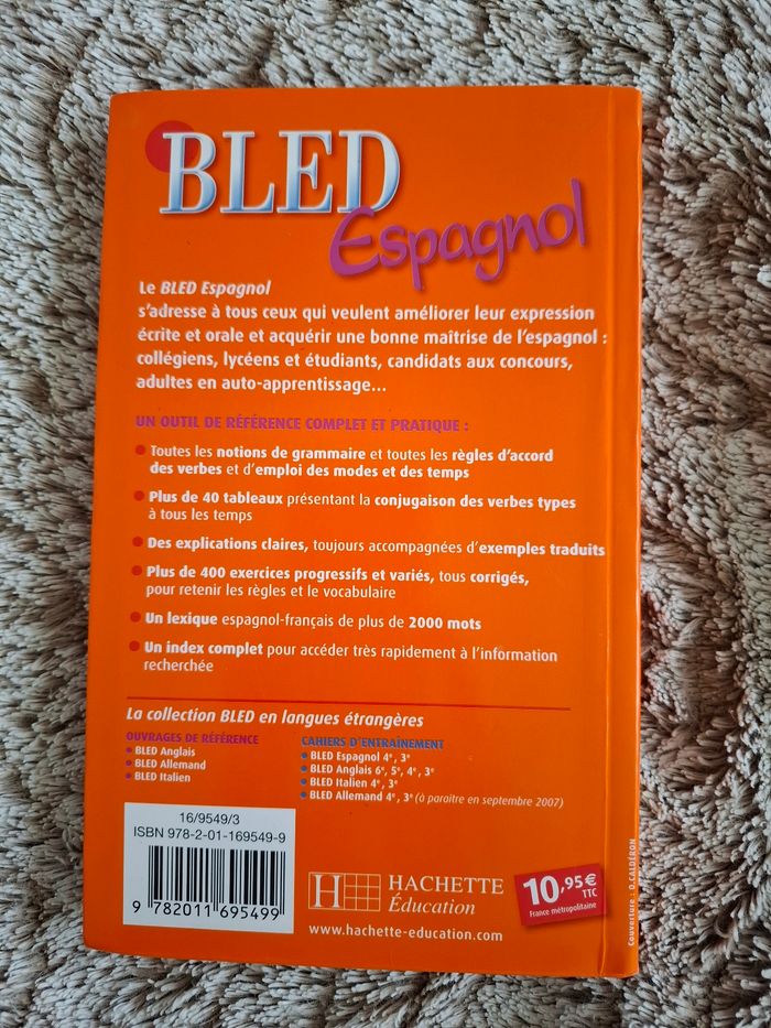 Livre Bled espagnol en très bon état - photo numéro 2