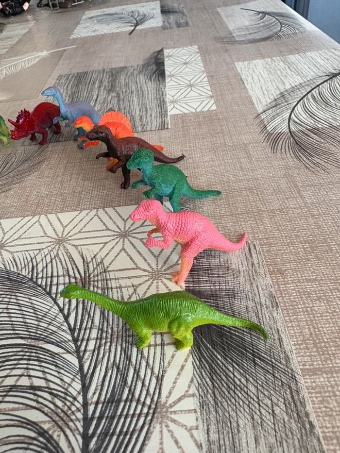 Lot de 13 petits dinosaures, jouet enfant - photo numéro 12