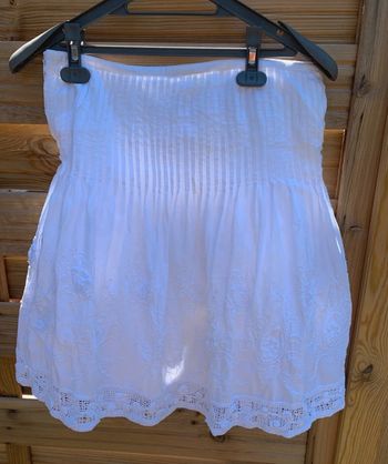 Jupe T40 Kristina Popovitch blanche